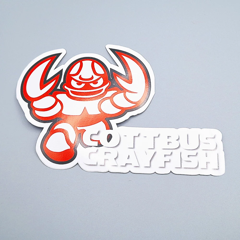 Crayfish Aufkleber – Logo & Schriftzug
