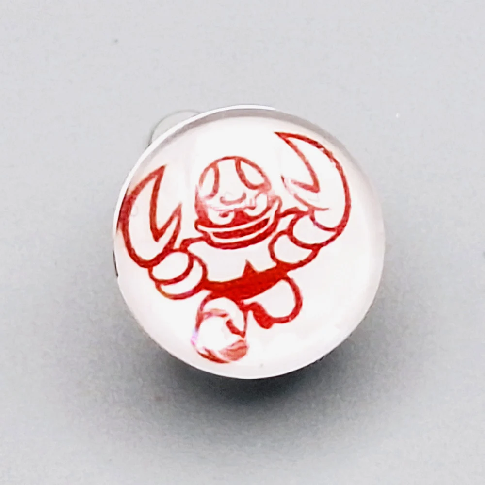 Ohrclips Crayfish (rund)