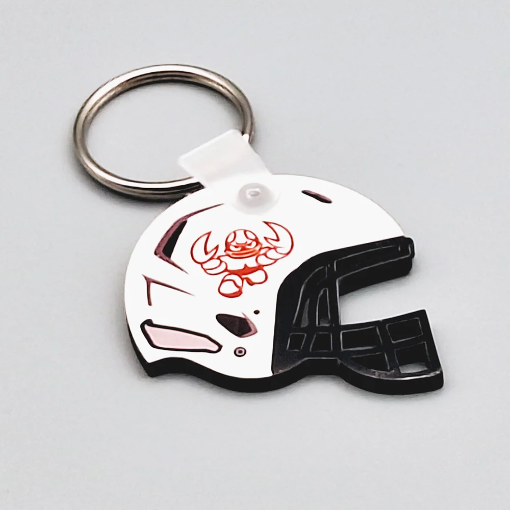 Schlüsselanhänger 2D-Mini-Helm