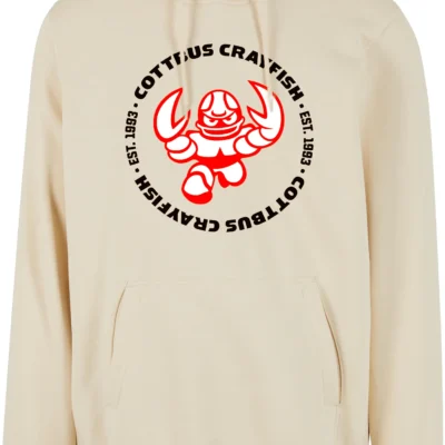 Hoodie Vintage mit Logo & Schrift