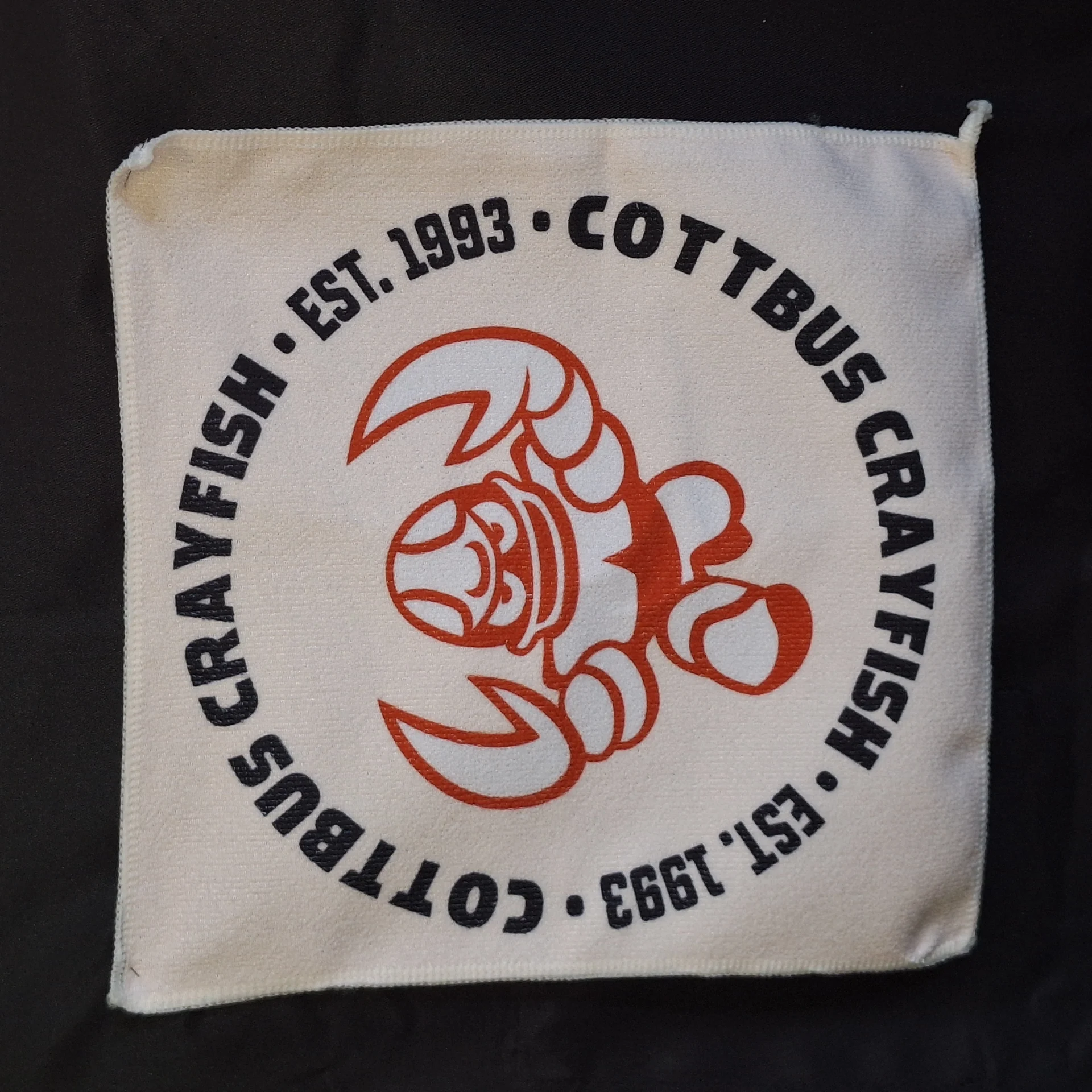 Waschtuch Crayfish – Logo Vintage
